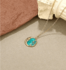 925 Sterling Silver Pendant Women's European And American Light Luxury Cold Wind Star Moon Necklace