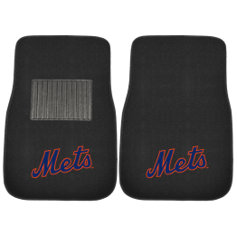 MLB - New York Mets 2-pc Embroidered Car Mat Set