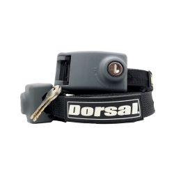 DORSAL Surf Lockable Theft Resistant Reinforced Steel Roof Rack Tie Down Straps | 10 ft