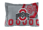 Ohio State OFFICIAL Collegiate "Hexagon" Full/Queen Comforter & Shams Set
