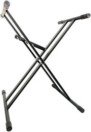 Keyboard Stand Piano Riser Stands Premium Hand Trigger Heavy Duty Double X Frame Rack 5 Core MIXER STAND