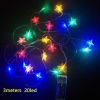 Outdoor Indoor Portable Folding Princess Castle Tent Kids Children Funny Play Fairy House Kids Play Tent (LED Star Lights)  RT