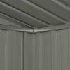 vidaXL Garden Shed Anthracite Steel