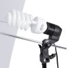 2x35w Photo Lights w/ 32in White Umbrella Kit