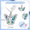 Butterfly Urn Necklace for Ashes Celtic Butterfly Pendant Keepsake Ashes Necklace Memorial Keepsake Cremation Jewelry for Human Women