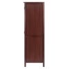 Brooke Jelly 3-Section Cupboard, Walnut