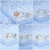 6Pcs 20G Flower Nose Rings L Shaped Nose Rings Snowflake Nose Stud Screw Nose Rings Butterfly Nose Stud for Women Men