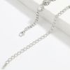 Alloy Diamond Rhinestone Glass Diamond Flower Choker Necklace