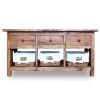 vidaXL Sideboard Solid Reclaimed Wood 39.4"x11.8"x19.7"