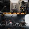 Electric Bike 400W Electric Commuter Bikes, Folding Mini Ebike 14'' Electric Bicycle with 48V 20Ah Battery, 21MPH Adults/Teens City E Bike