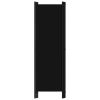 vidaXL 4-Panel Room Divider Black 78.7"x70.9"