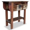 vidaXL Console Table Solid Reclaimed Wood 31.5"x13.8"x31.5"