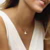 925 Sterling Initial Necklaces 18K Gold Plated Butterfly Letter Pendant Necklace Minimalist Butterfly Choker Necklaces for Women