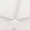vidaXL Professional Party Tent with Side Walls 13.1'x19.7' White 0.3 oz/ftÃ‚Â²