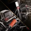 Electric Bike 400W Electric Commuter Bikes, Folding Mini Ebike 14'' Electric Bicycle with 48V 20Ah Battery, 21MPH Adults/Teens City E Bike