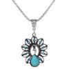 Wholesale starfish butterfly owl elephant turquoise peacock necklace