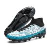 Plus Big Size 35-48 High Ankle Couple Sneaker Men TF Profession Football Chaussure Kids Outdoor Cleats Short Spikes Soccer Shoes