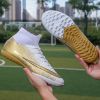 New Football Shoes Man Soccer Boots Artificial Grass Original Superfly High Ankle Kids Shoes Crampons Outdoor Sock Cleats Shoes