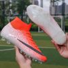 New Football Shoes Man Soccer Boots Artificial Grass Original Superfly High Ankle Kids Shoes Crampons Outdoor Sock Cleats Shoes