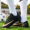 Hniadia Soccer Shoes Same As C.Ronaldo High Quality Football Boots Assassin Chuteira Campo Soccer Cleats Football TF/AG Sneaker