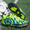 2021 New Sneakers Children Professional Soccer Training Shoes Boys and Girls Outdoor Lawn Antiskid T/F Football Shoes