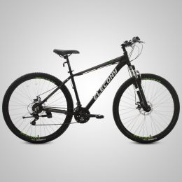 27.5 inch Aluminum Mountain Bike for Woman Men Adult Mens Womens, Multiple Colors (Color: Black)