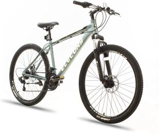 Elecony 26/27.5 Inch Mountain Bike for Adult & Teenagers (Color: GREY YELLOW)