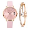 Ladies Quartz Watch Bracelet Set