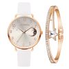 Ladies Quartz Watch Bracelet Set