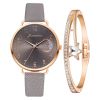 Ladies Quartz Watch Bracelet Set