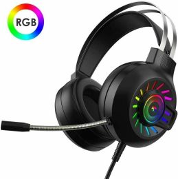 3.5mm Gaming Headset With Mic Headphone For PC Laptop Mac Nintendo PS4 Xbox One (Color: Black)