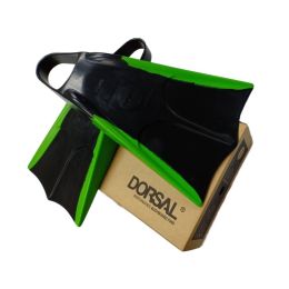DORSAL Bodyboard Floating Swimfins (Flippers) Black (size: Mens US Size XS 4-5)