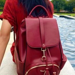 Tennis and pickleball bag - Sara collection (Color: maroon)