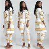 Kanga Elegant Sets Print Trousers