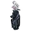 Golf Adult Packages Sets for Men 12/14/16 Piece Set RH Black/Red