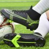 Hniadia Soccer Shoes Same As C.Ronaldo High Quality Football Boots Assassin Chuteira Campo Soccer Cleats Football TF/AG Sneaker