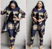 Kanga Elegant Sets Print Trousers