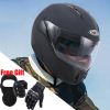 M L XL XXL Adult Helmet Flip up Modular ATV Full Dual Visor Motocross Gloves DOT