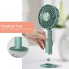 Summer Portable Mini Fan 3 Speed Adjustable Fan USB Rechargeable