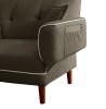 SOFA BED SLEEPER WITH 2 PILLOWS  FABRIC