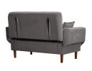 SOFA BED SLEEPER WITH 2 PILLOWS  FABRIC
