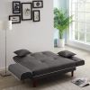 SOFA BED SLEEPER WITH 2 PILLOWS  FABRIC