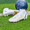 Ultra-light Ronaldo Ourdoor Soccer Shoes Quality American Football Boots Futsal Cleats Football Training Sneaker TF FG Footwear