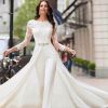 White Bridal Jumpsuit with Cape