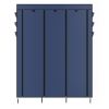 69" Wardrobe Portable Closet Storage Organizer Clothes Non-woven Fabric Wardrobe