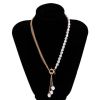 Wholesale irregular pearl pendant necklace
