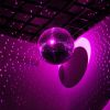 6/8/10/12" Mirror Disco Ball Silver Hanging Reflective Disco Ball Stage Party Decor