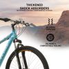 27.5 inch Aluminum Mountain Bike for Woman Men Adult Mens Womens, Multiple Colors