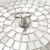 6/8/10/12" Mirror Disco Ball Silver Hanging Reflective Disco Ball Stage Party Decor