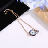 Personality Flash Diamond Devil's Eye Bracelet Ethnic Style Jewelry